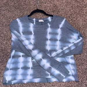 Tie Die Crop Sweatshirt/Top